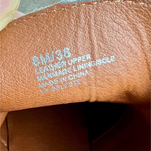 Lucky Brand Womens Seleste Suede Lace Up Wedge Bootie Taupe Beige size 8 - Picture 16 of 16